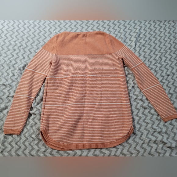 Reitmans light orange sweater size small 100% cotton - Picture 5 of 8